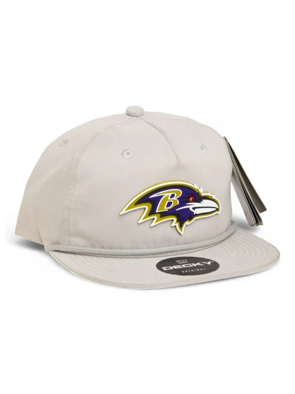 Baltimore Ravens 3D Classic Rope Hat- Grey